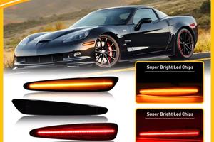 Luci Led laterali ingombro usa corvette c6 z06