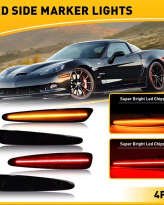 Luci Led laterali ingombro usa corvette c6 z06