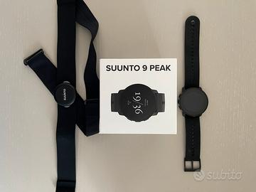 Orologio sportivo Suunto 9 peak black titanium
