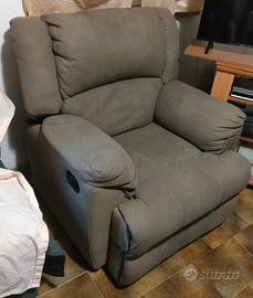 Poltrona reclinabile grossa