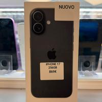 iphone 17 256gb black nuovo sigillato