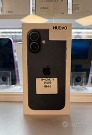 iphone 17 256gb black nuovo sigillato
