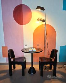 Tavolo "Servomostre" Zanotta e sedie 4867 Kartell