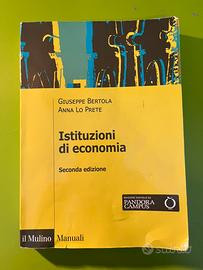 Istituzioni di economia Bertola e Lo prete
