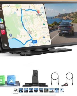 Schermo display apple car play nuovo per auto