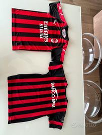 2 Maglie milan bambino 8/10 anni