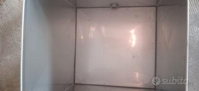 Contenitore inox rettangolare LT 25