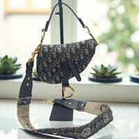 Dior Saddle Mini blu