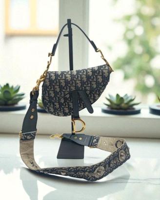 Dior Saddle Mini blu