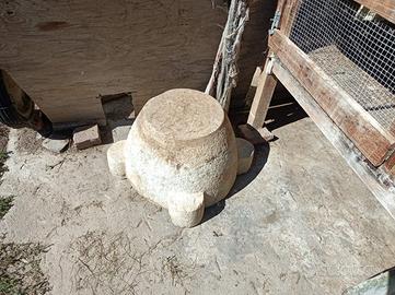 Vaso mortaio in pietra 36 cm