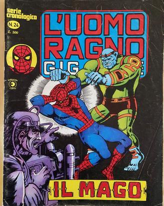 Fumetto L'uomo ragno gigante nr.24 1978 giugno