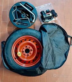 Kit ruotino di scorta completo Fiat Panda 135/80 R