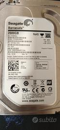 HD HDD HARD DISK SEGATE 2TB barracuda 