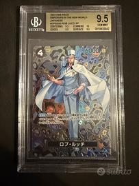 Carta One Piece Rob Lucci OP05-093 BGS 9.5