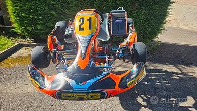 Kart KZ 125 con motore Modena KK1 PRONTO PISTA