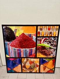 Canvas colorato spezie 70x70 cm
