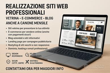 Realizzazione Siti Web Professionali