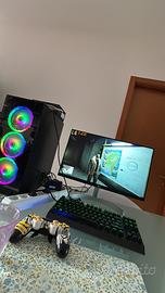 Pc Gaming + Monitor Lg 24” FULL HD PREZZO TRATT