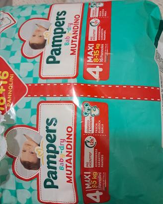 Pampers Baby Dry Mutandino Taglia 4