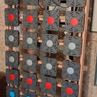 RETE MOTORIZZATA CON PULSANTIERA OKIMAT