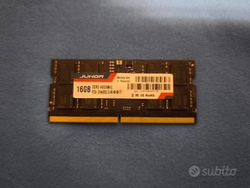 RAM ddr5 notebook banco da 16gb