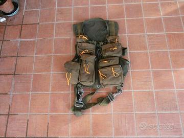 U.s. imbragatura con gilet di sopravvivenza