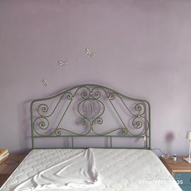 testata letto matrimoniale 