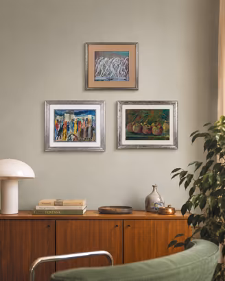 3 dipinti firmati anni '70-'80 arte italiana