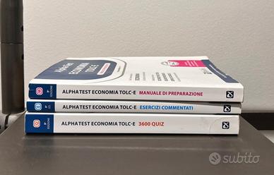 Kit completo Alpha Test Economia TOLC-E- (5a ed.)