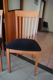 Set sedie in legno