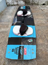 Tavola Kitesurf KSP Shark 139x42.5 - Completa