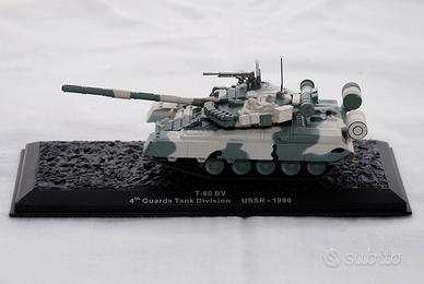 CARRO ARMATO T-80 BV USSR-1990 IN METALLO