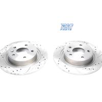 DISCHI FRENO FORATI E SCANALATI PER NISSAN