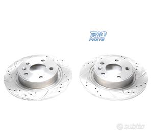 DISCHI FRENO FORATI E SCANALATI PER NISSAN