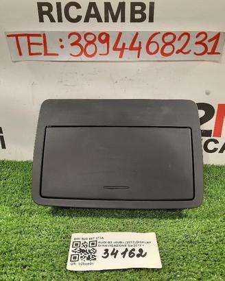 DISPLAY AUDI Q3 Serie (8UB) 8U0 857 273A (11>14)