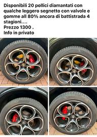 Cerchi 20 Alfa Romeo Stelvio Giulia
