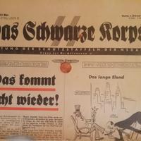 Giornale Das Schwarze Korps delle ss
