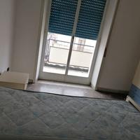 C'era da letto con libreria