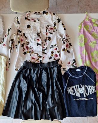 abbigliamento vario bambina 12 ai 15 anni