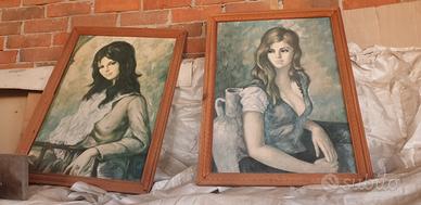 quadri di due donne