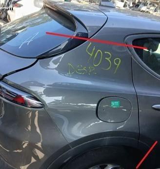Alfa romeo tonale scocca per taglio lamiera