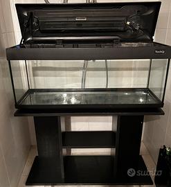 Acquario 100x30 con mobile e filtro