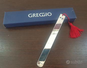 Segnalibro in argento Greggio