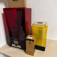 STAMPANTE 3D Resina Elegoo Saturn 3 + Cura