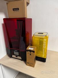 STAMPANTE 3D Resina Elegoo Saturn 3 + Cura