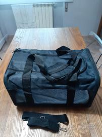 Borsa trasportino a tracolla di Colore Nero