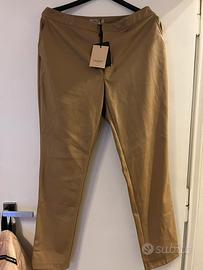 Twinset pantaloni ecopelle
