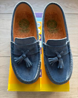 Mocassino scamosciato Pablosky numero 33