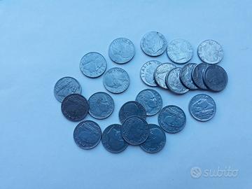 22 Monete di lire cent 20 del regno d'italia