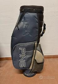 Sacca Golf Ping Retro Originale Grigio/Nero
